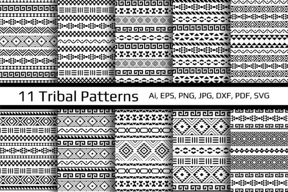 Aztec Tribal Seamless Patterns: A Timeless Design for Modern Use