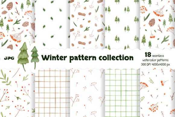 Christmas and Winter Pattern Collection: A Strategic Resource for Creative and Business Success