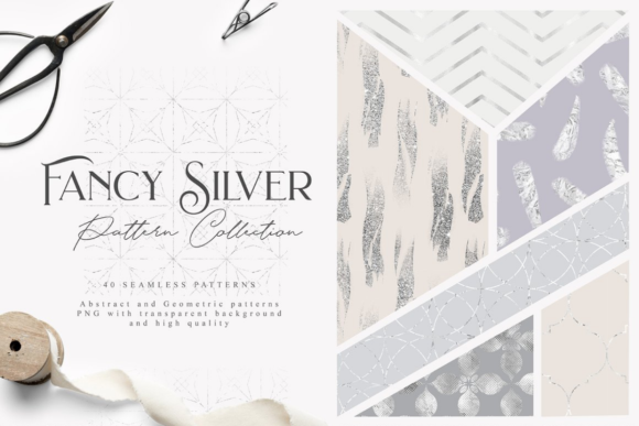 Fancy Silver Collection: Elevating Design with Geometric and Abstract Elegance