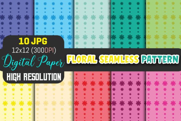 Floral Seamless Pattern - Digital Papers: A Comprehensive Guide for Designers and Creators