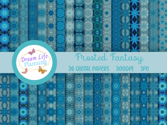Frosted Fantasy Digital Papers: A Practical Evaluation for Crafters and Designers