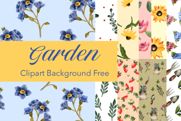 Garden Clipart Background Free: A Versatile Resource for Garden Lovers