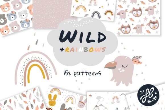 Wild Animals and Rainbows: A Unique Blend of Nature and Art