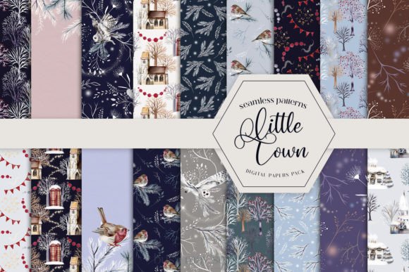 Winter Wonderland Digital Papers
